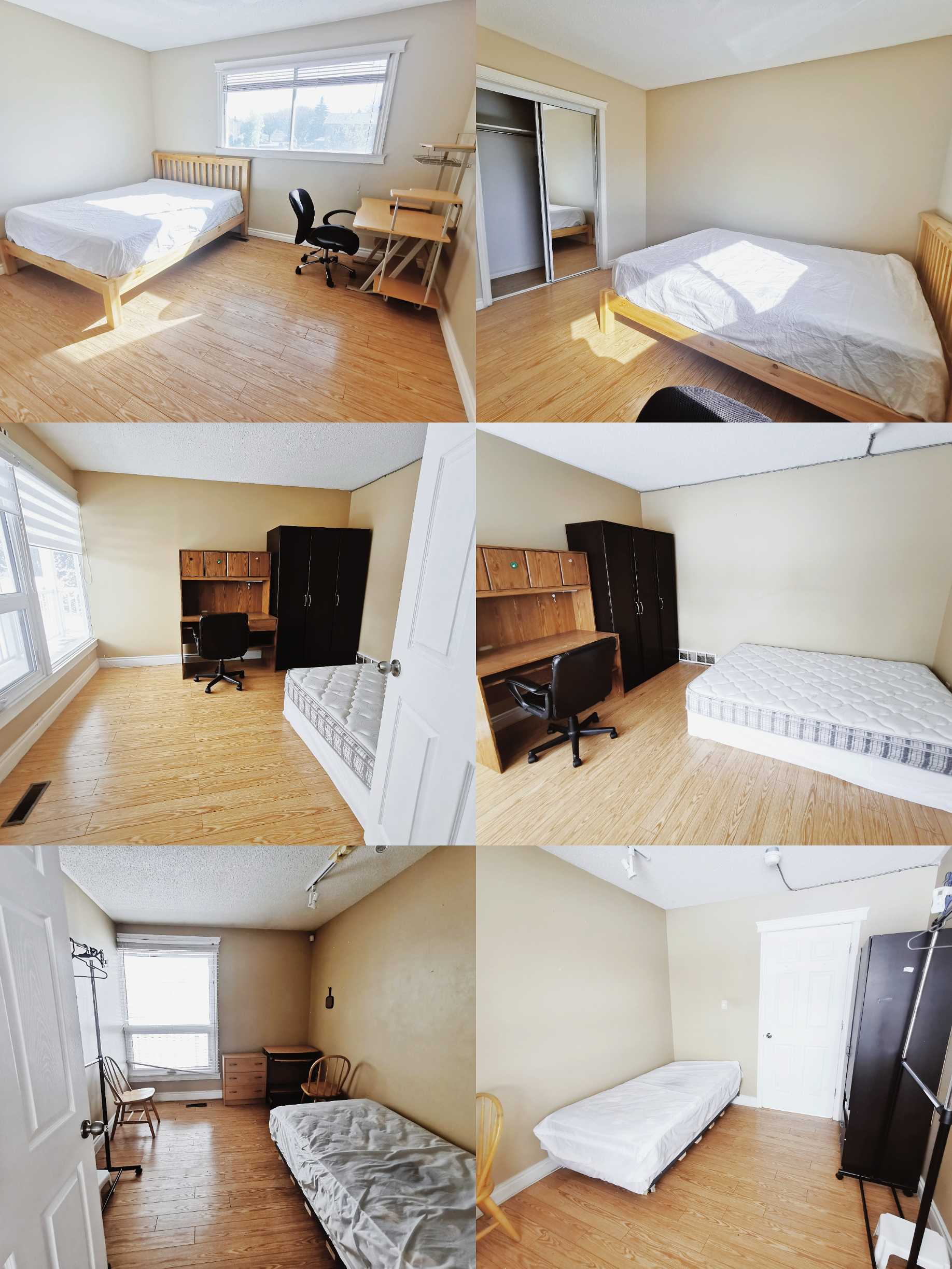 Market Mall 旁，阳面地上3间卧室出租（只租单身）水电费网络全包