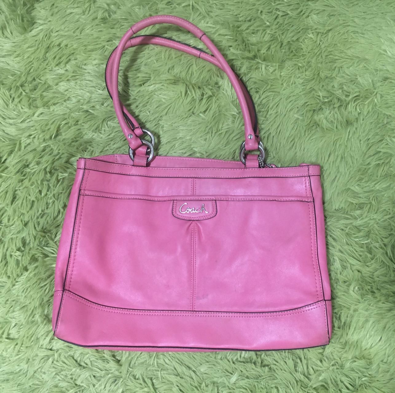 Coach 女士纯皮大包