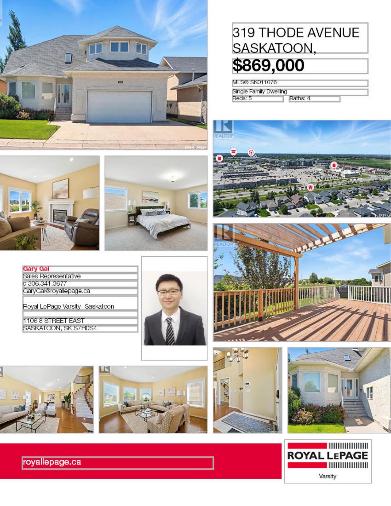 Willowgrove核心区域，步行至百年高中，2829平方英尺独立屋出售。