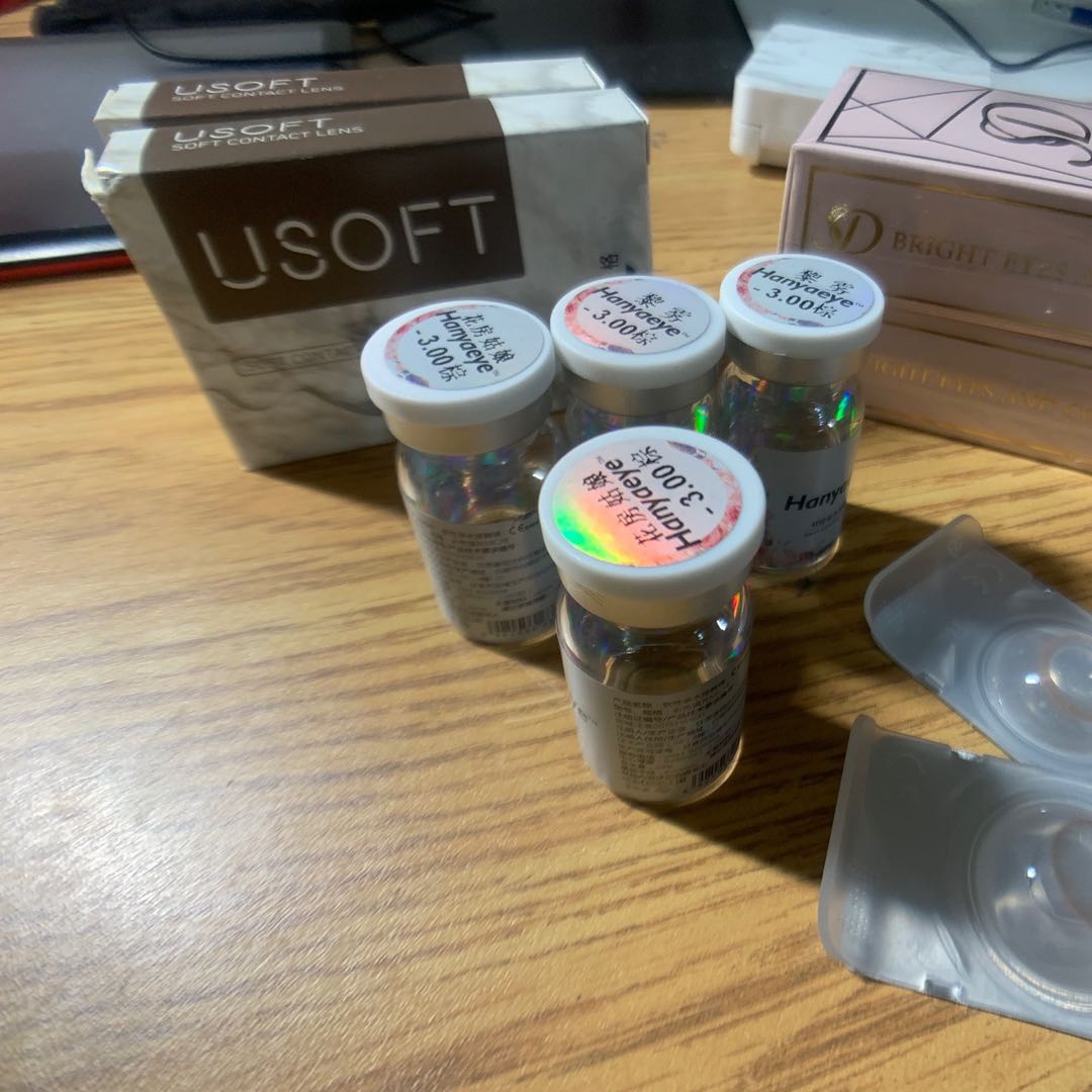 闲置未拆封美瞳