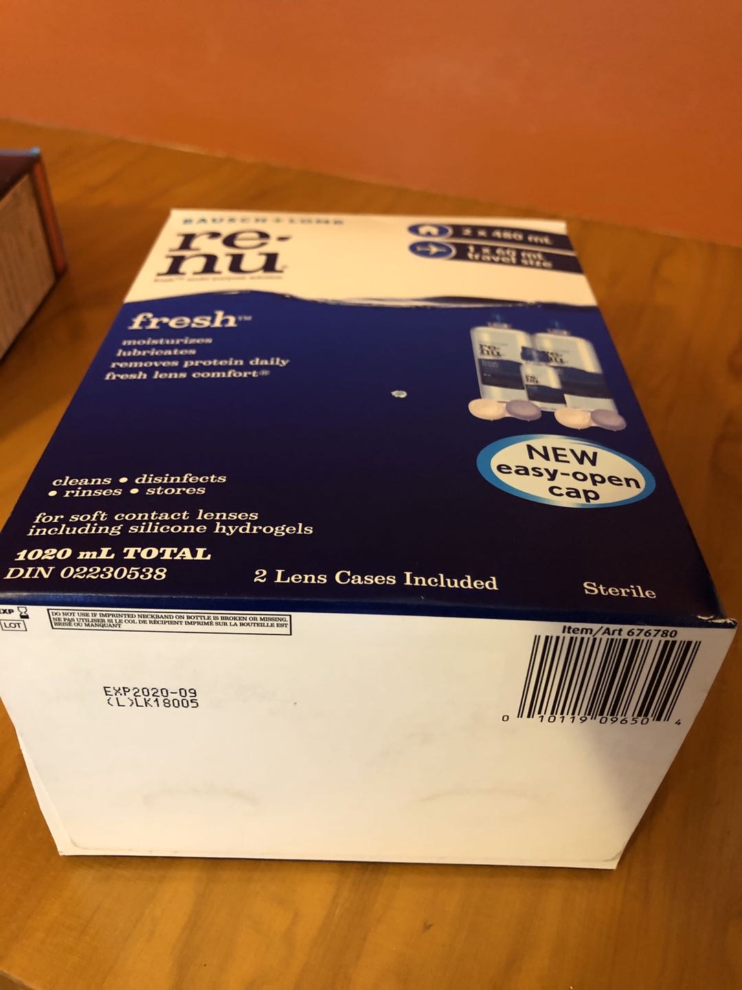 两大盒全新隐形眼镜消毒液$20 - 4