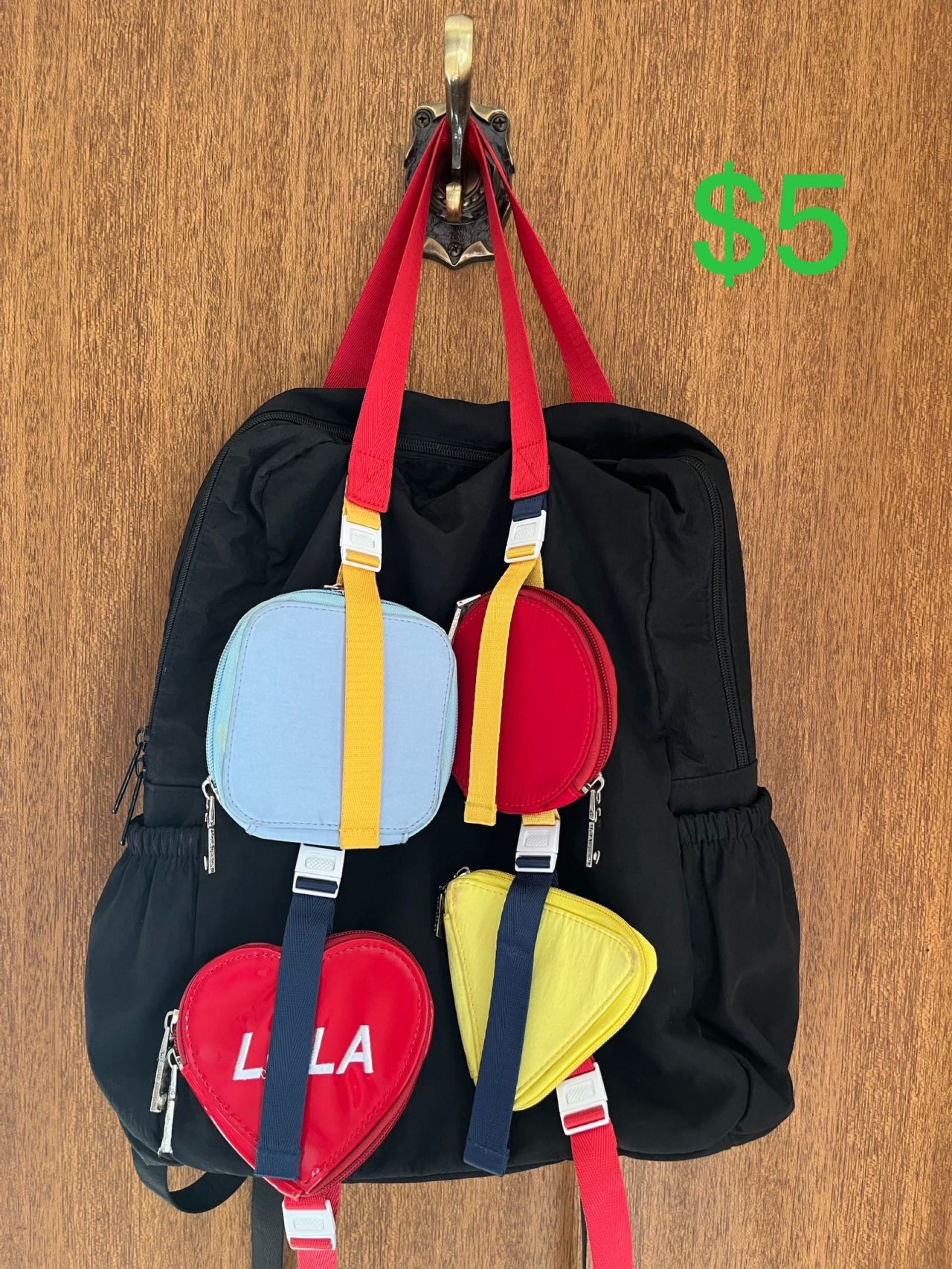 书包（带4个装饰小袋）
