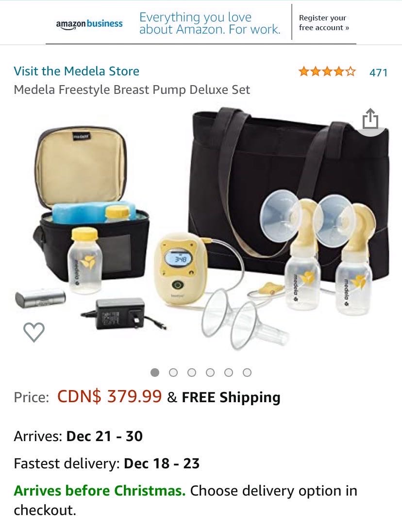 Medela freestyle 吸奶器 