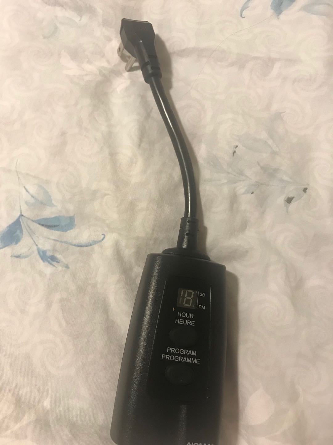 Block heater timer