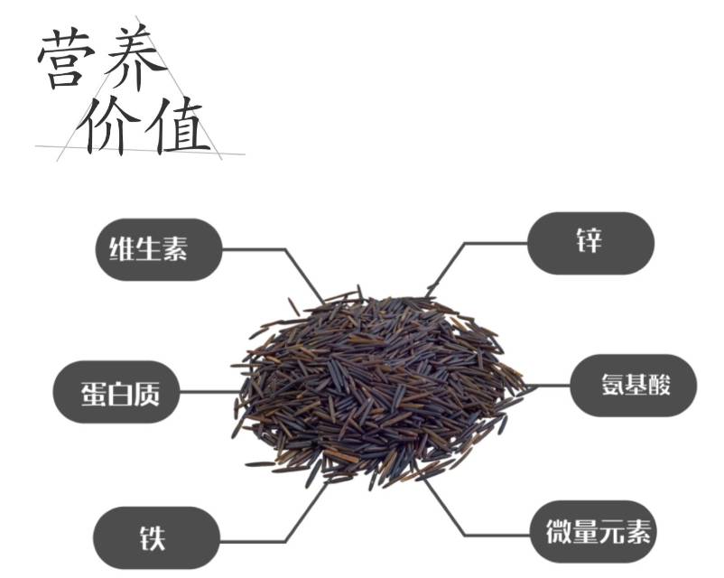 加拿大冰湖野米 减肥养生糖尿病孕妇谷物中的鱼子酱 - 4