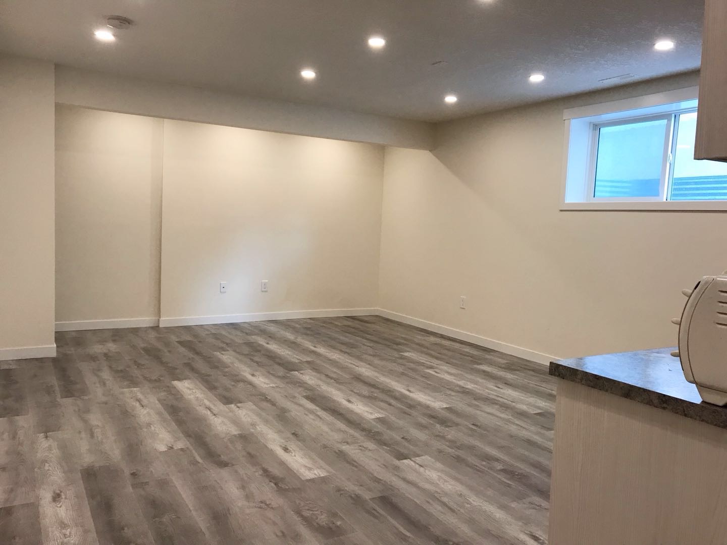 卡城西北Edgemont 学区房全新装修分门出入半地下室二房一厅出租。 - 2