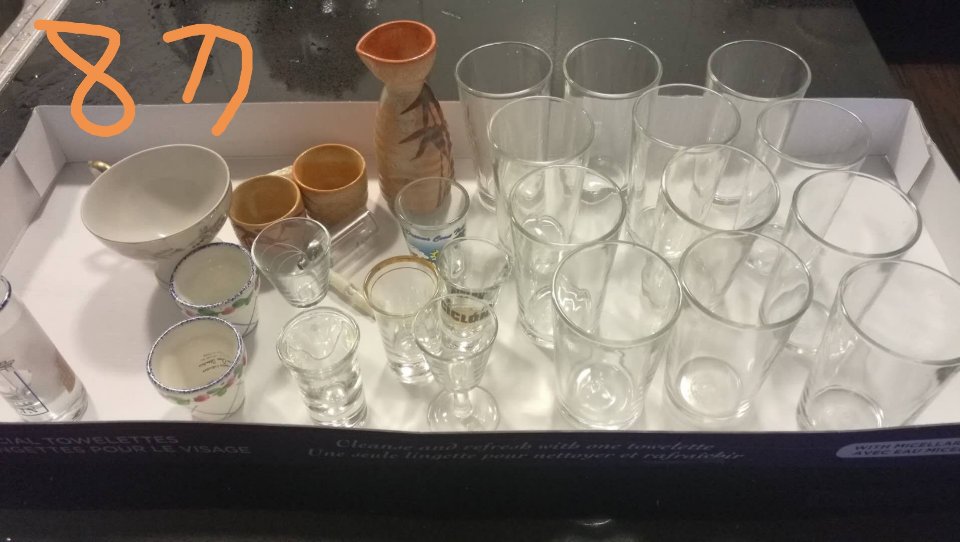 搬家处理儿童玩具游戏桌玻璃杯 - 4