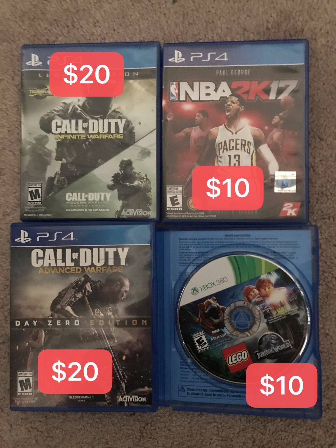PS4 游戏碟