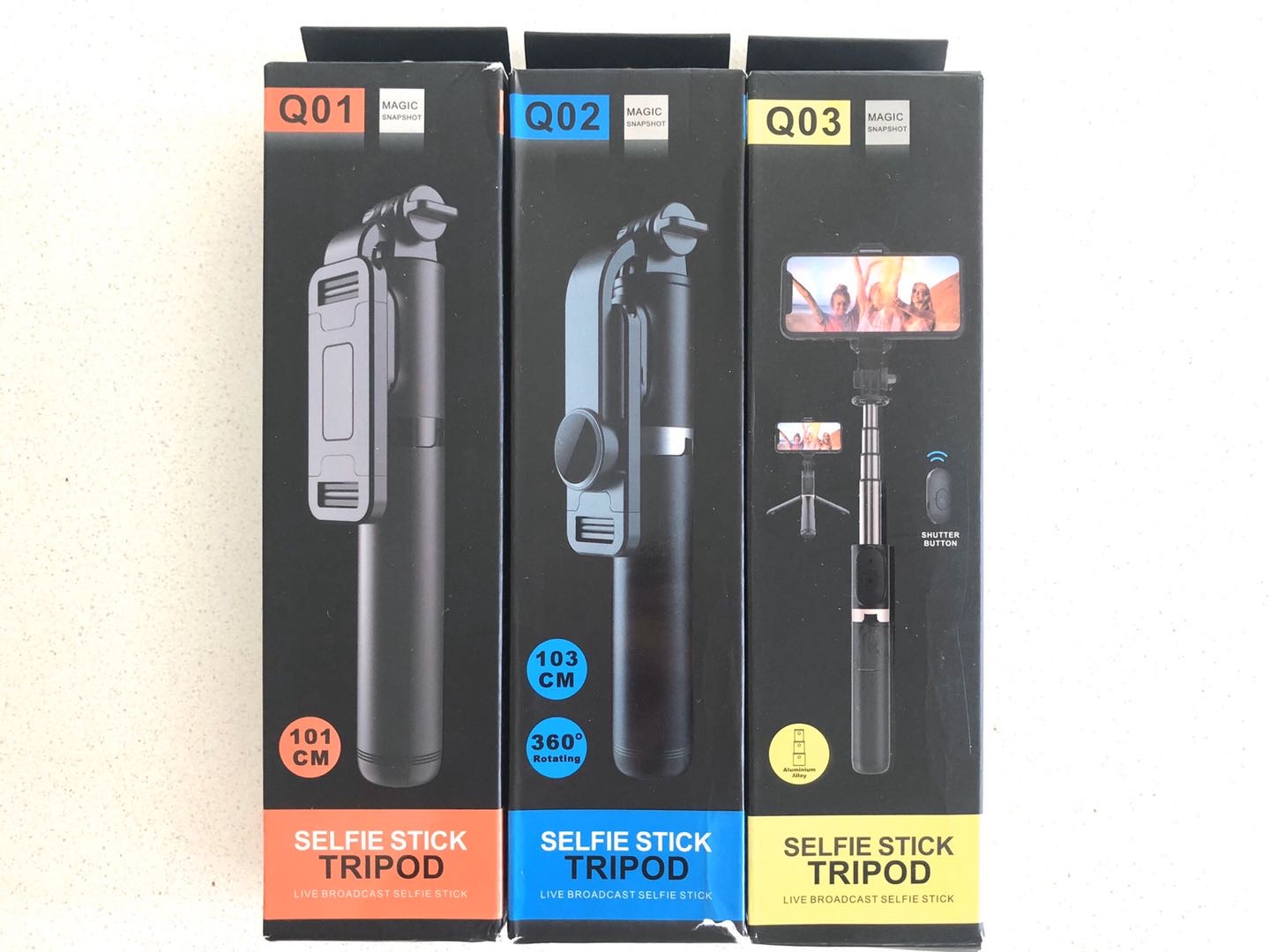全新自拍杆
