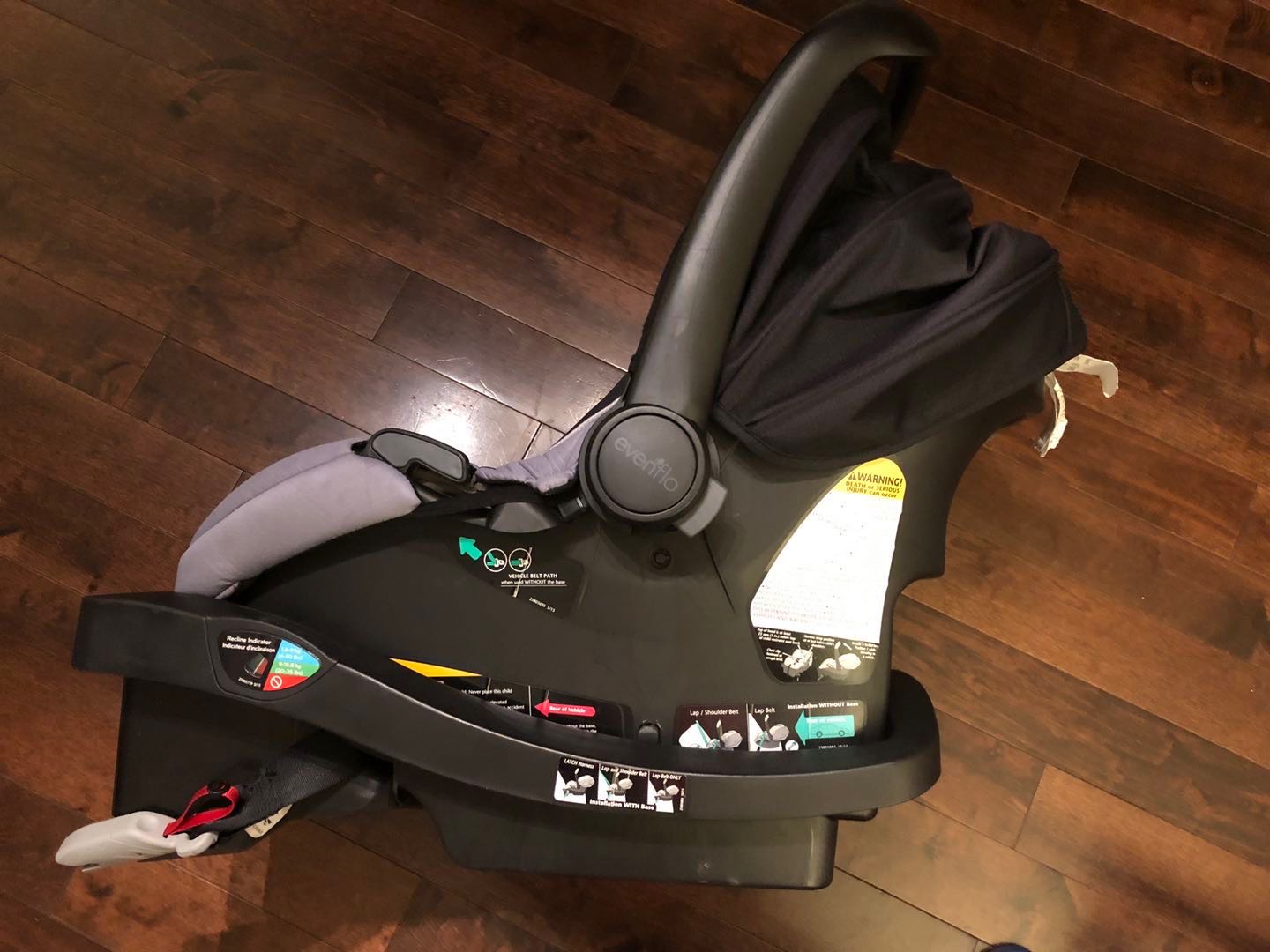 转让Evenflo Infant Car seat，婴儿提篮 - 2