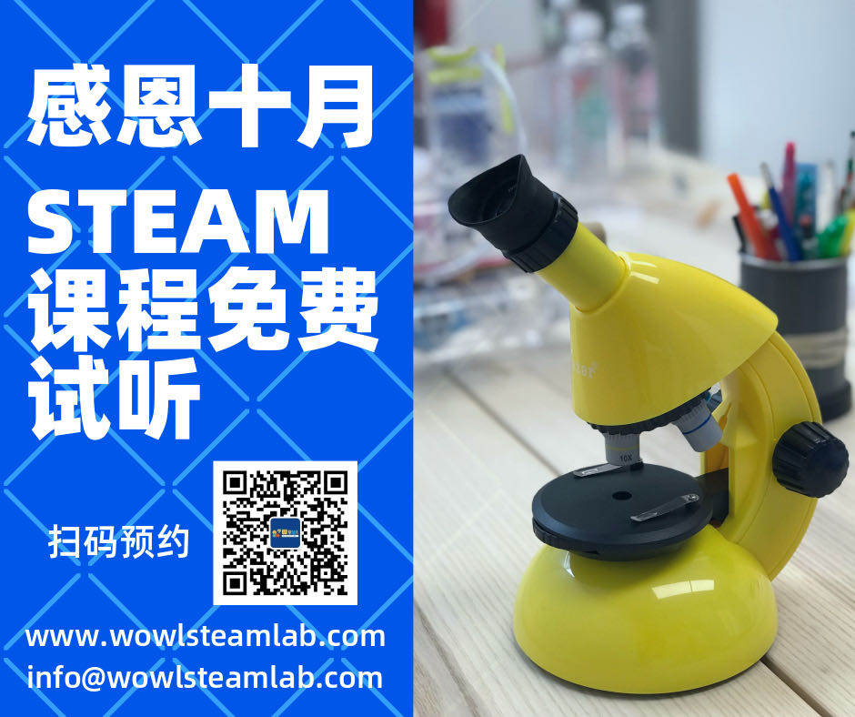 免费！！2-8岁儿童steam免费试听课