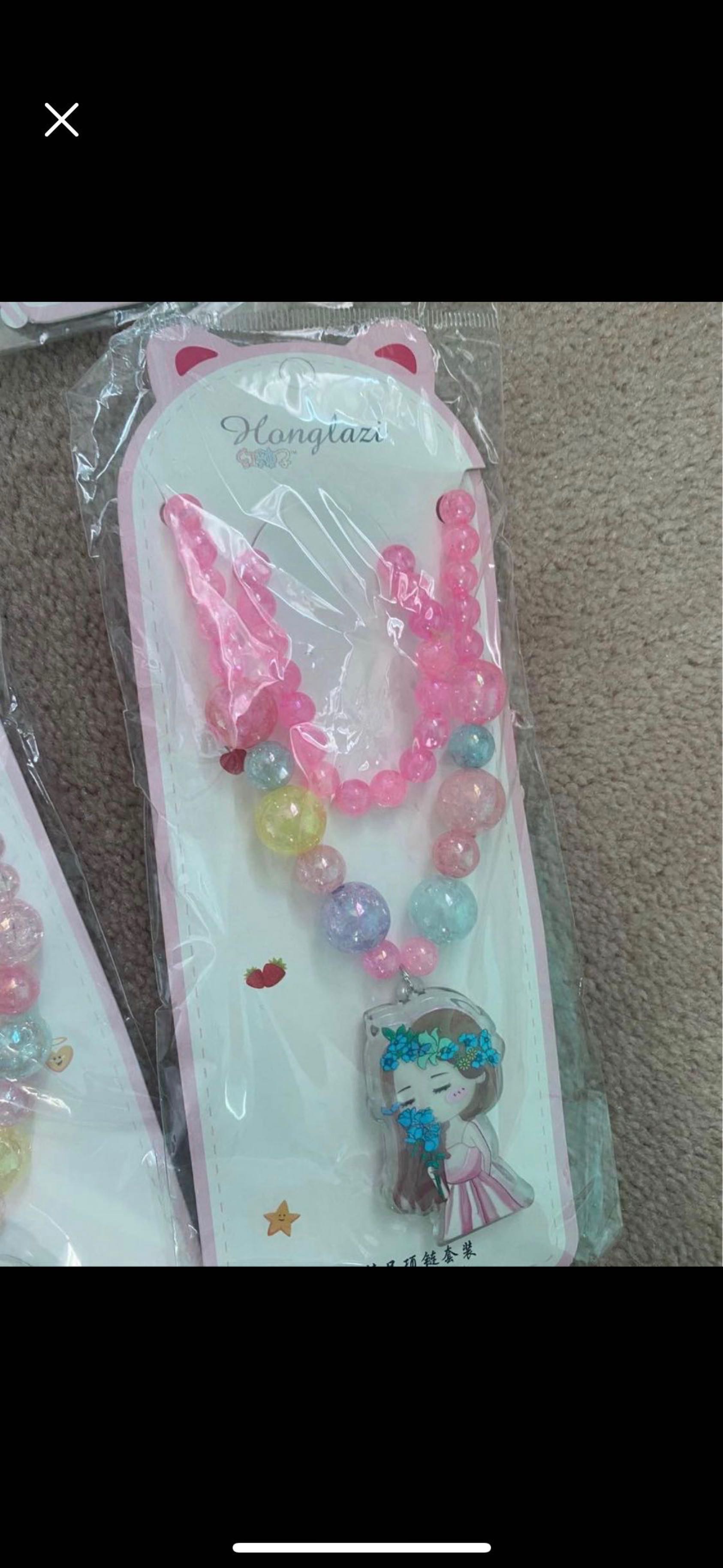 拍打发光项链手链套装 - 6