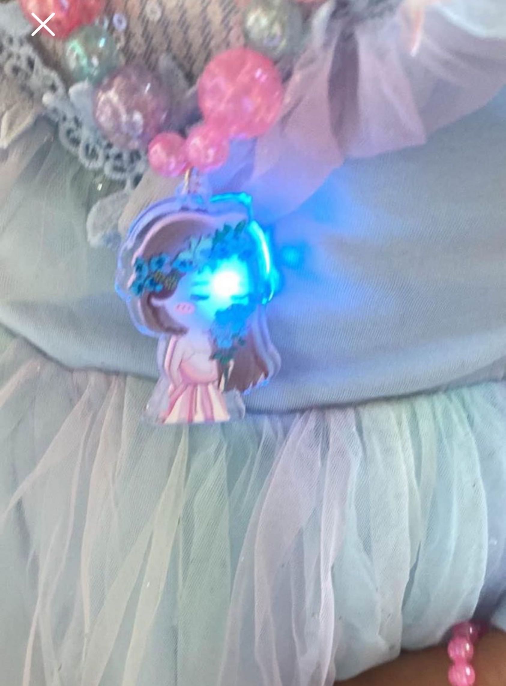 拍打发光项链手链套装 - 2