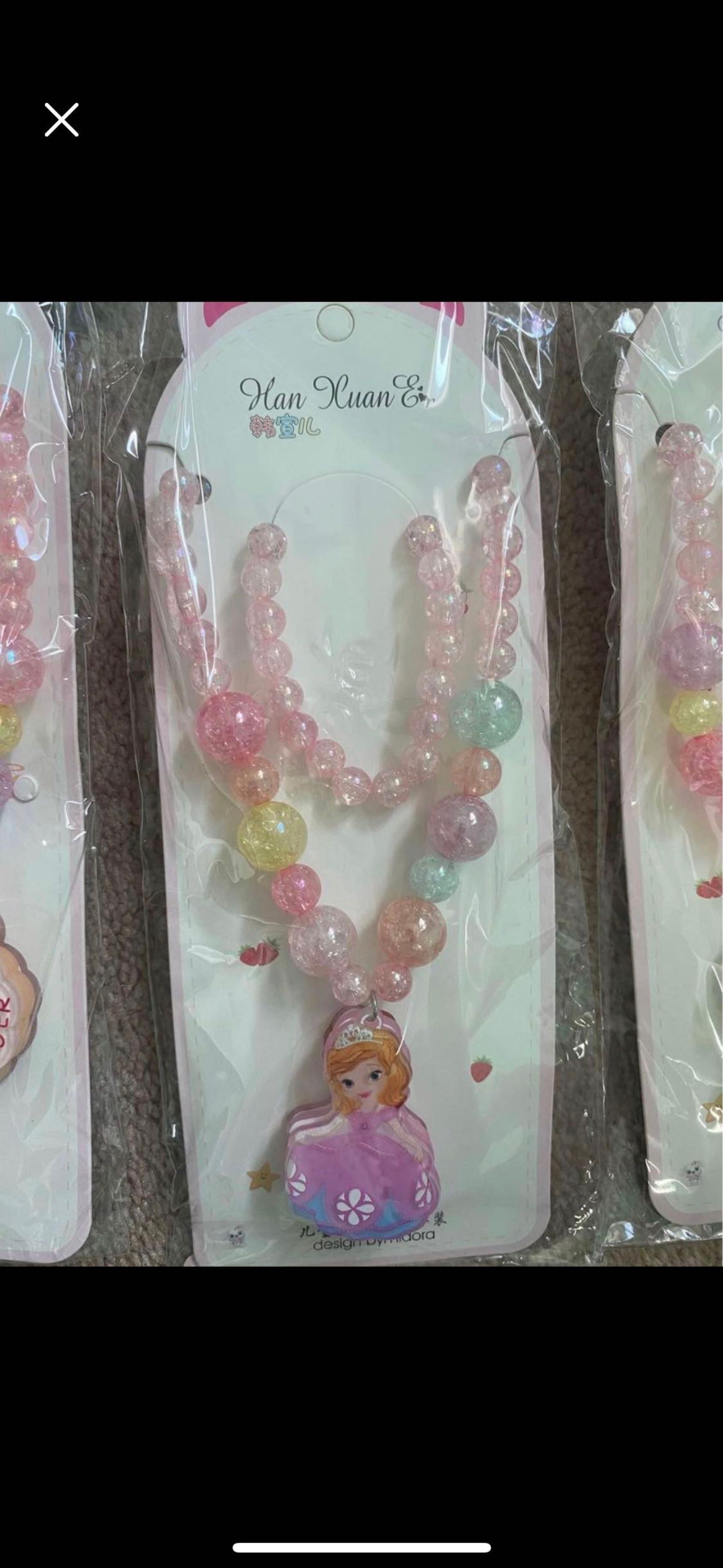 拍打发光项链手链套装 - 5