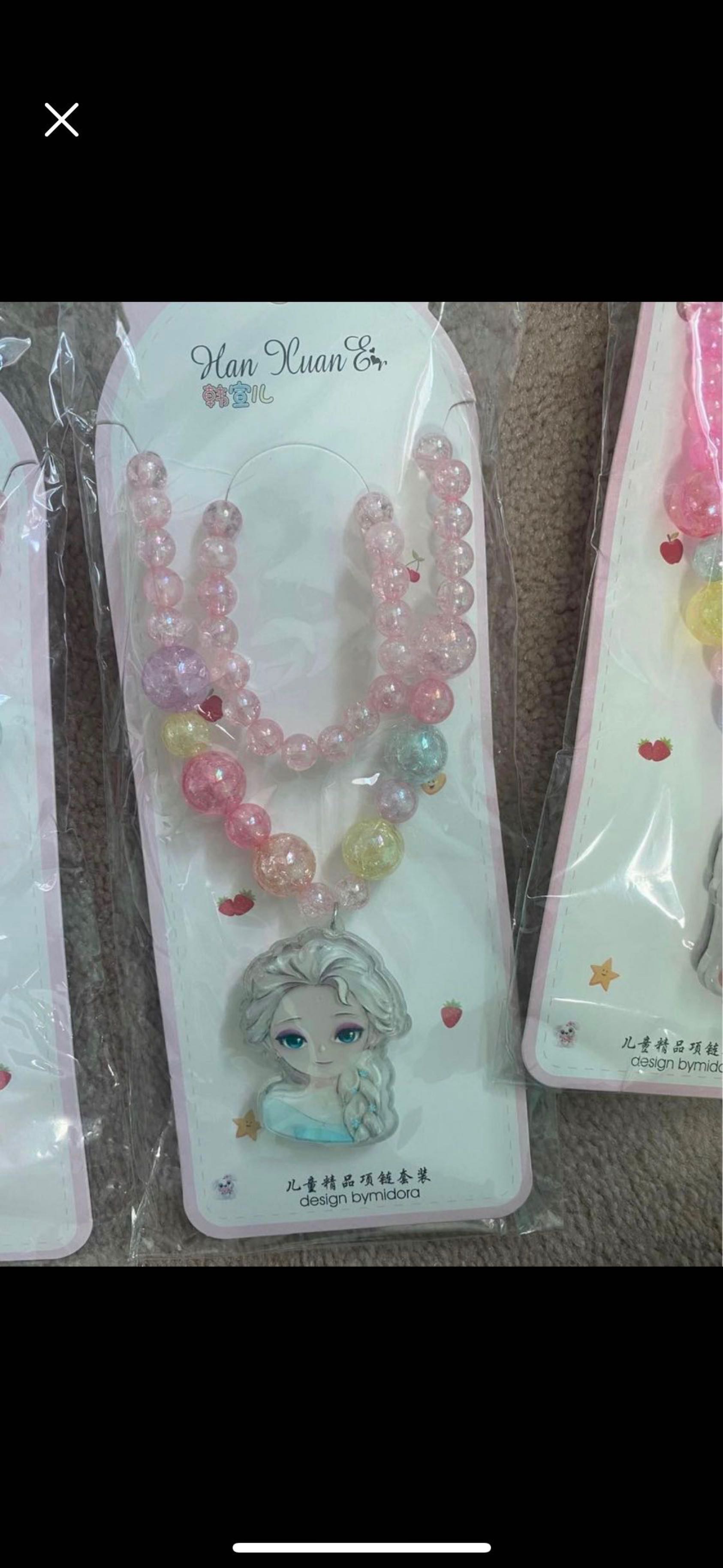 拍打发光项链手链套装 - 7