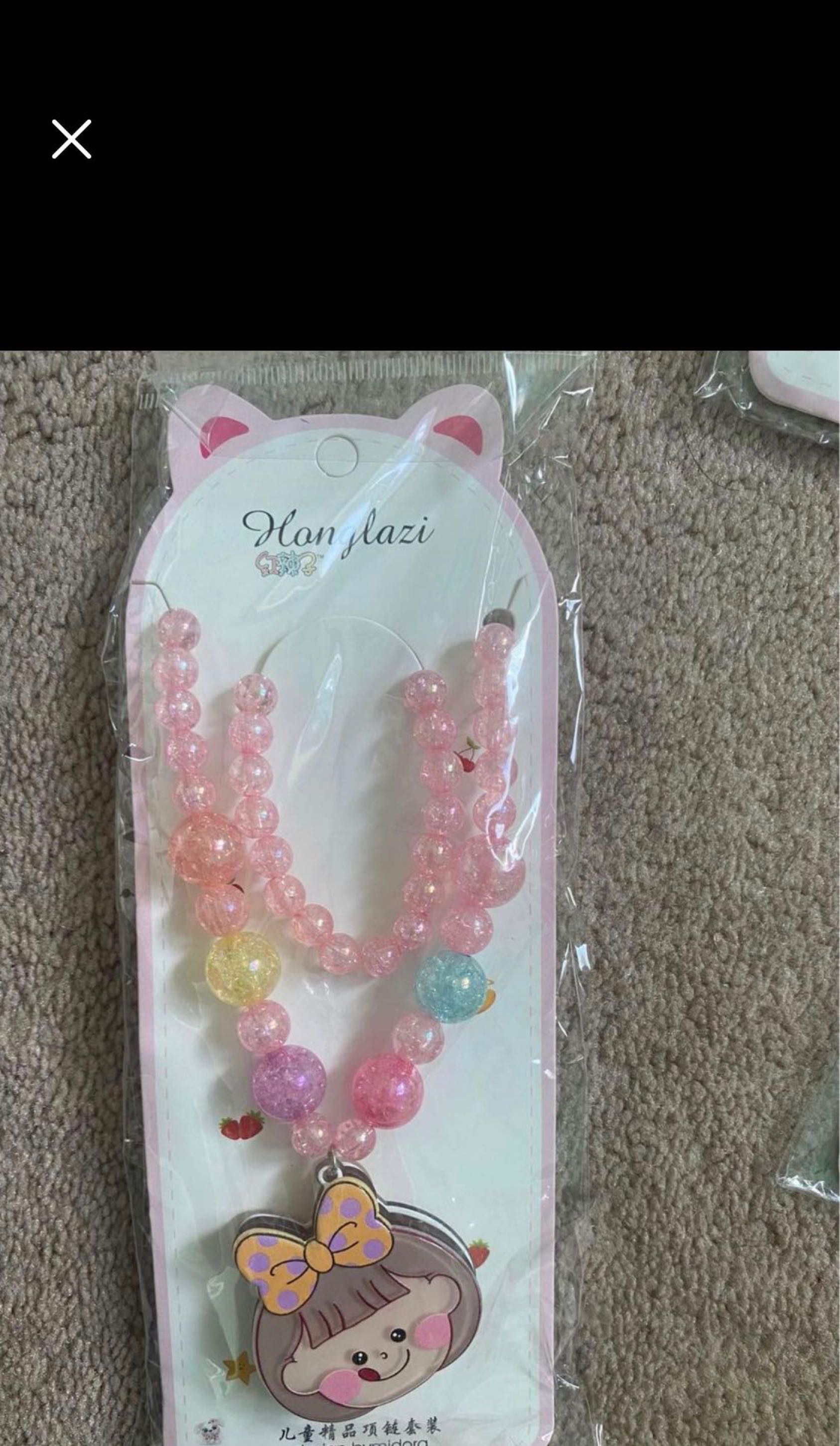 拍打发光项链手链套装 - 3