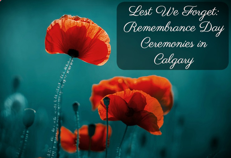2019年11月11日在卡尔加里举行的纪念日仪式