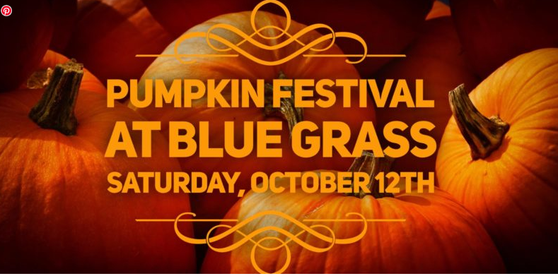 10月12日在Blue Grass Nursery南瓜节上的家庭娱乐