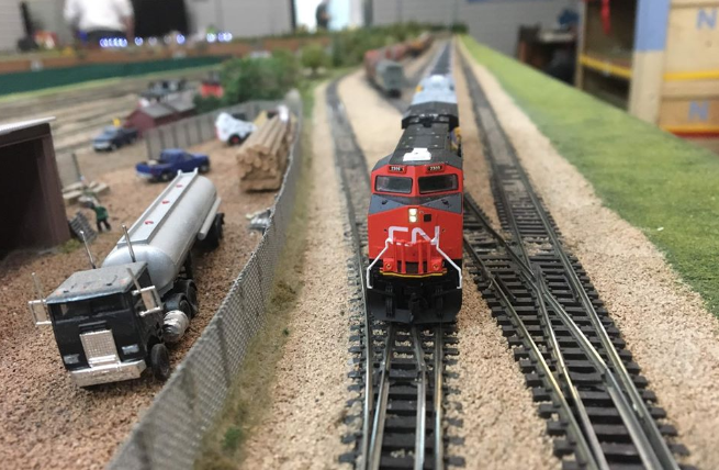 2月22&23日火车模型展示