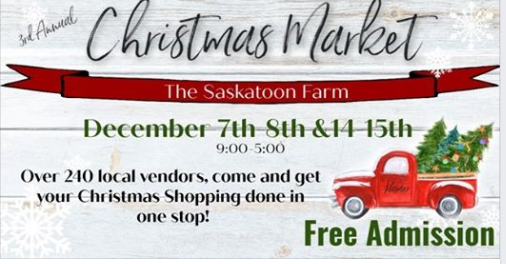 3rd Annual Christmas Market At The Farm