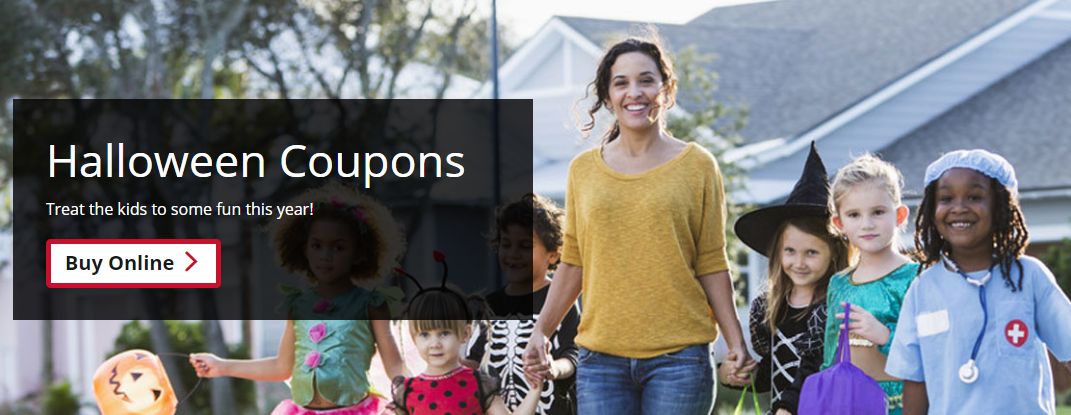 卡尔加里市发售Trick or Treating万圣节游泳或溜冰券