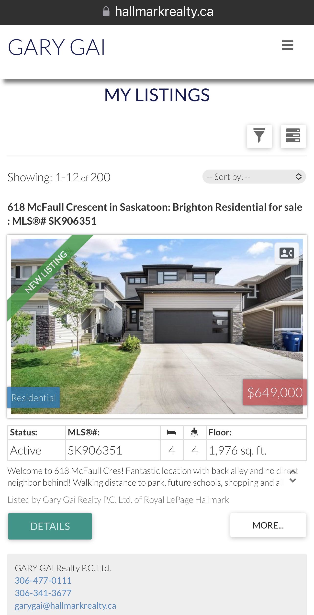 Brighton小区2019年建近2000尺4房4卫独立屋出售！院子私密不靠邻居，步行至公园，购物，及未来规划小学。1 楼9尺层高，带独立书房，开放式设计客厅带壁炉，厨房大理石台面，背景砖，高级不锈钢家电，带独立角柜。大窗户好朝向好彩光。二楼3个大卧室外加超大多功能厅，大主卧带步 - 2