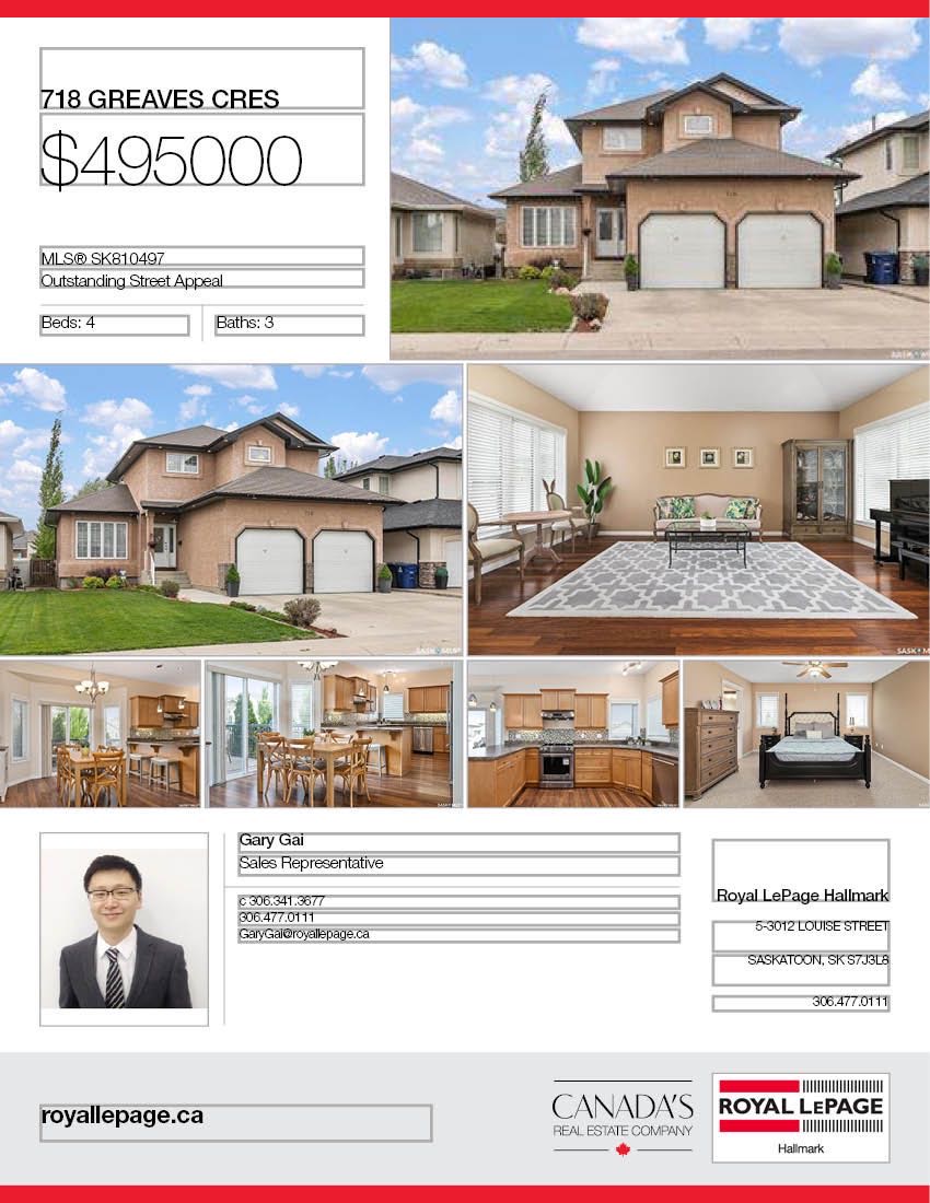 Willowgrove小区成熟安静路段4房独立屋出售，步行到小学,精致外观，双门加热车库，三车道。开放式设计大客厅多窗户好彩光。厨房多橱柜多操作台带新换Kitchen Aid家电。地下室高层高，装修有一面积活动室和额外房间。房子里外极致保养