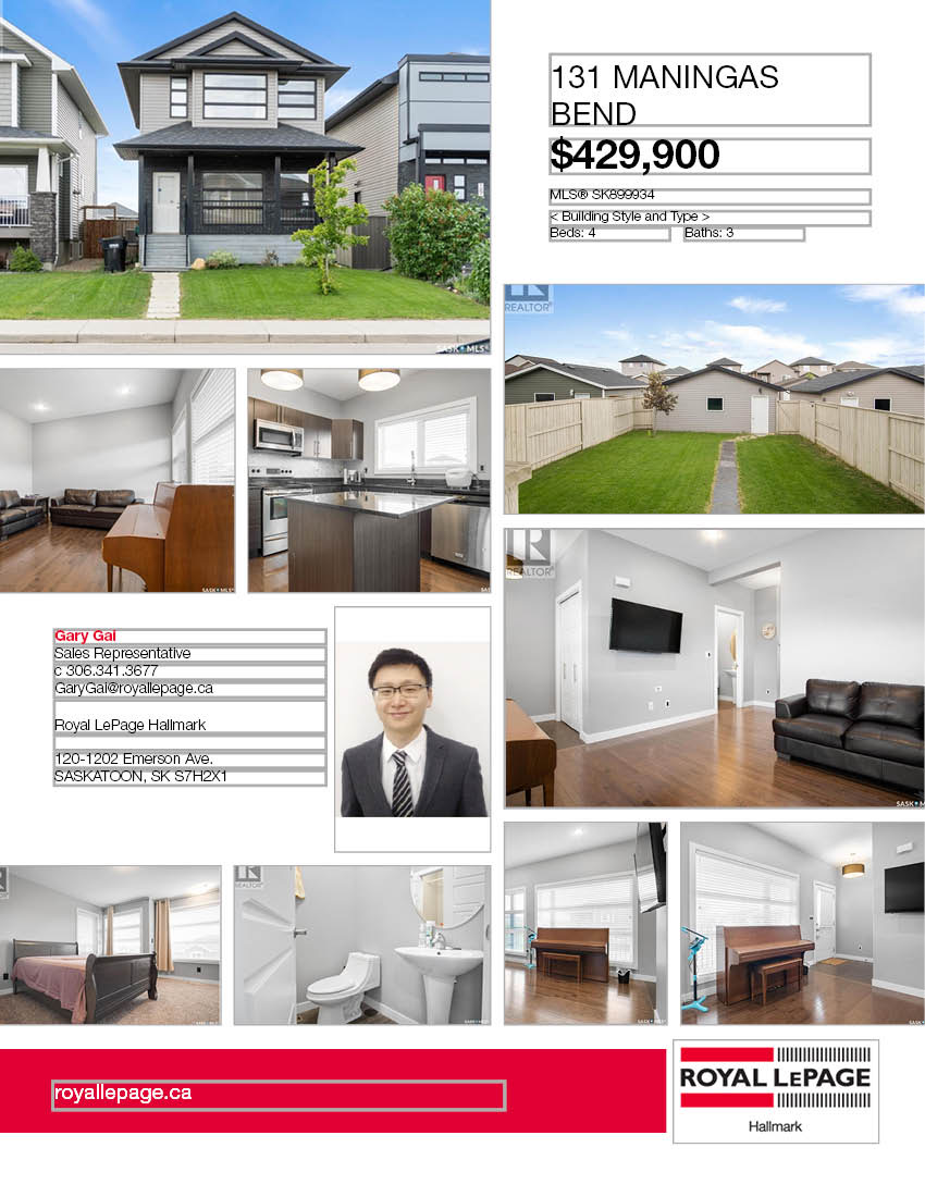 EVERGREEN小区2012年1265尺4房3卫双层独立屋出售。房屋位置佳，步行可达两所学校，公园购物，近高中，周围生活设施齐全。外墙采用石材装饰，一楼实木和瓷砖地板。客厅大窗户好彩光。厨房中岛大理石台面，全部不锈钢设备，多橱柜，带角柜，储物空间足。二楼三间全尺寸卧室。主卧外带