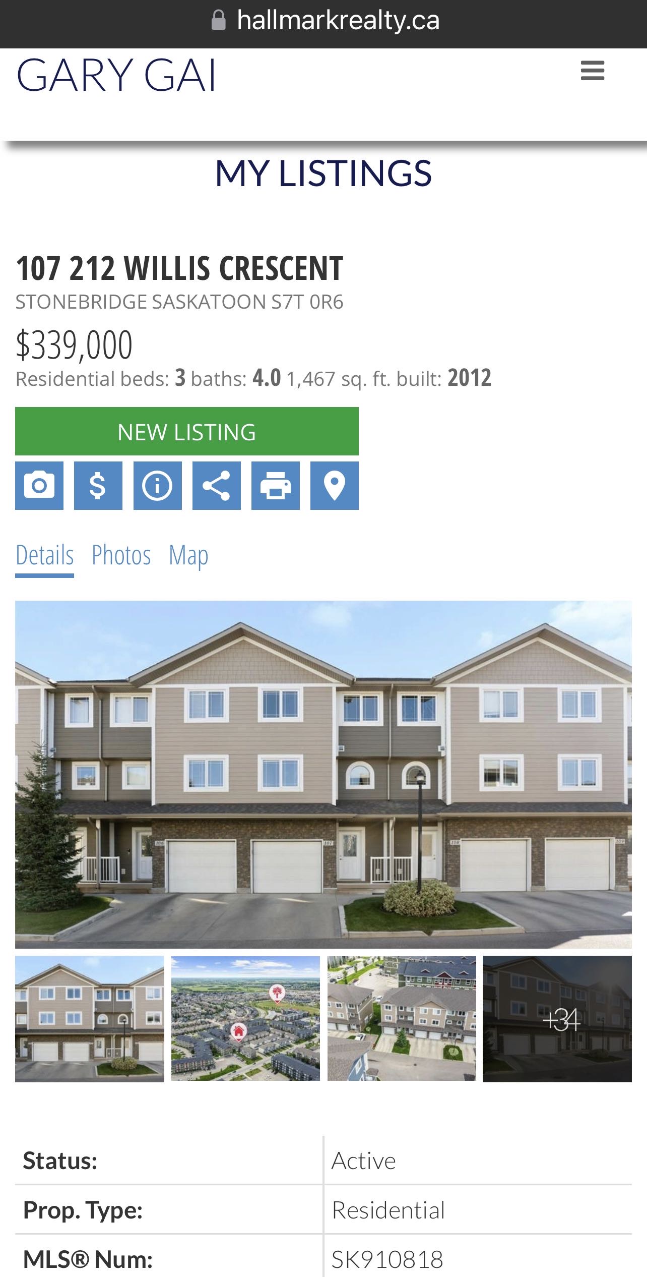 Stonebridge小区4房4卫翻新升级联排出售。近1500尺超大面积，步行至周围小学，公园，购物。大厅12尺挑高，全屋大部分全新换合成板地板，全屋全新刷漆，厨房枫木橱柜大理石台面，楼上3个大卧室，主卧带步入式衣柜和独立洗手间，半地下室完全装修好一房间/活动厅，大窗户外加洗手间 - 3