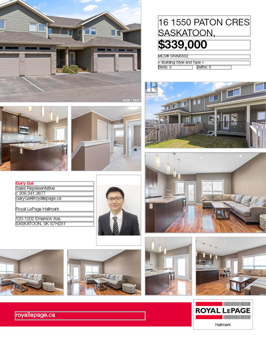 Willowgrove小区3房3卫，连体车库外加双车位，独立后院，联排出售。本地知名建商Riverbend，房屋保养如新。一楼9尺层高，高级复合地板，大理石台面，不锈钢家电。二楼3房2卫。主卧带独立洗手间和步入衣柜。地下室带2个窗户，未装修。后院另有独立带顶露台。位置步行至小学，