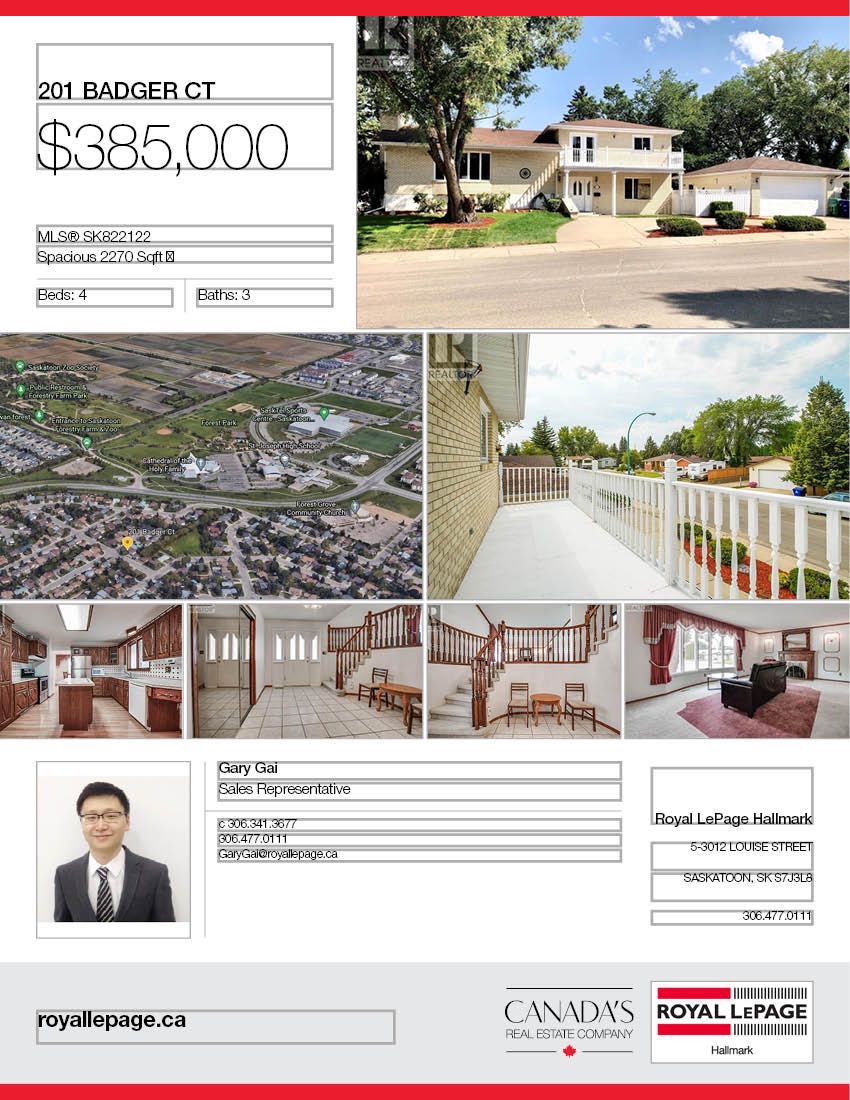 Forest Grove小区2270尺独立屋出售。安静路段，近小学，公园，附近购物，近St Joseph 和Centennial百年高中。 4房3卫，双车库+RV Parking。超大空间。双厅，双餐厅，4个大尺寸房间外加一书房。私密院子。新更新锅炉热水器，大部分家电