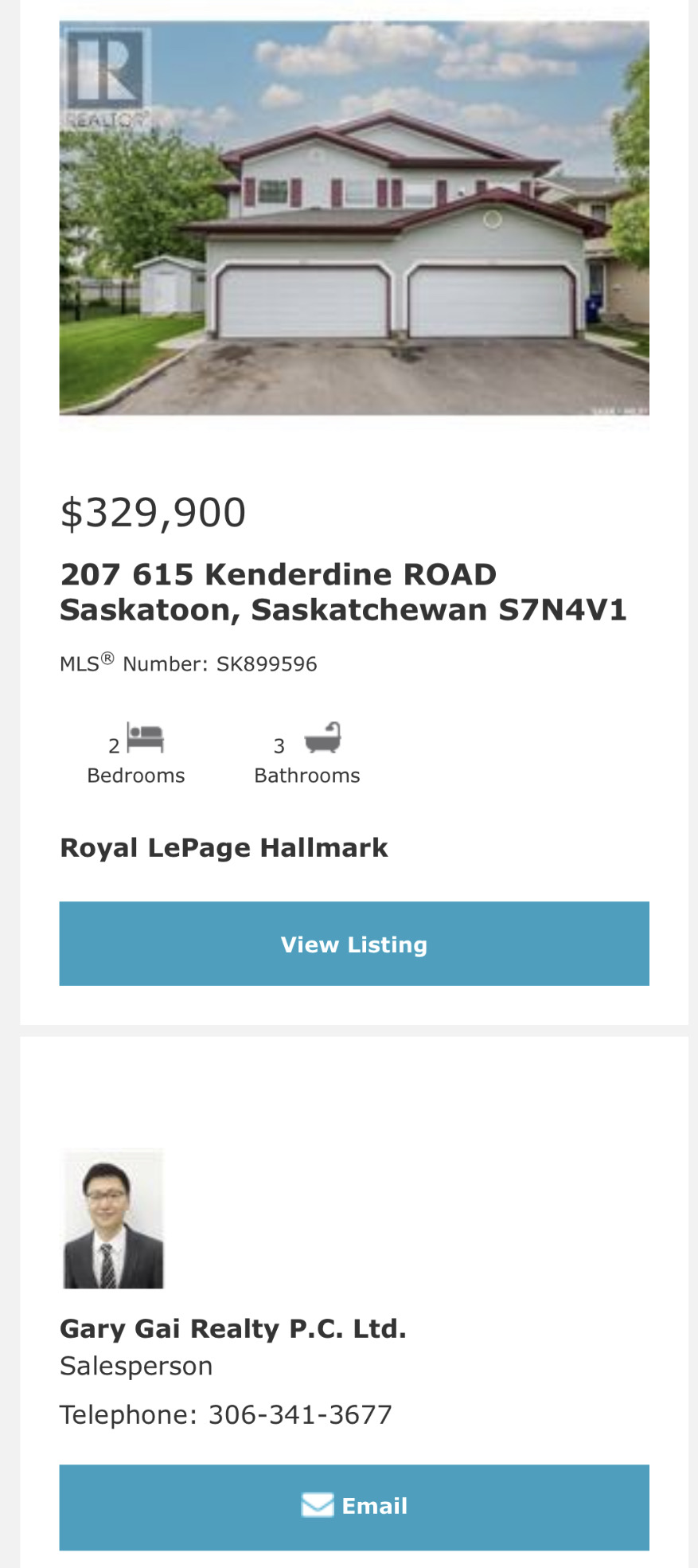 Arbor Creek小区 1364尺双车库联排边户出售。背靠绿地公园。位置安静便利。附近有小学，高中。多窗户大客厅，二楼2个大卧室外加一个大多功能厅。地下室装修有1活动厅带窗户外加完整洗手间。新换瓦片，刷漆，车库门 ，地板，部分家电。挂牌价格 $329900。详情联系Royal - 4