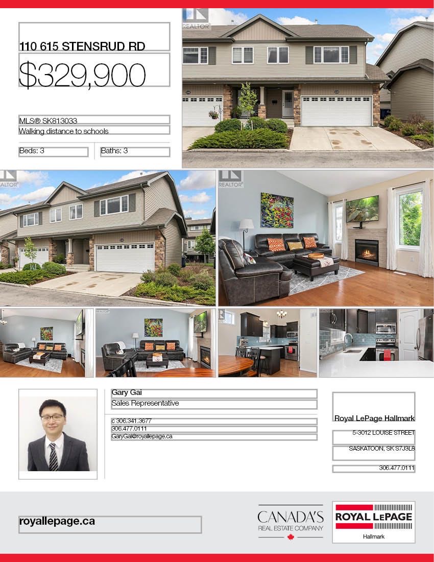 Willowgrove小区 3房3卫联排出售，步行100米 至小学，公园，附近购物，高中。边户，连房双车库外加双车位，一楼实木地板挑高顶开放厨房餐厅客厅，厨房理石台面配拐角储物间。二楼2大房间，半地下室大窗户一房/一厅一卫；大露台。安静封闭小区。房屋保养好