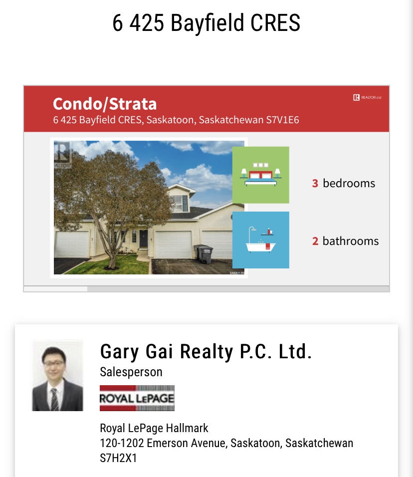 Briarwood小区低密度私密联排出售3房2卫，多窗户采光好，安静（不靠街）多绿地。更新有合成木地板，热水器等。挂牌价格 $259000。详情联系地产经纪Gary Gai 盖王睿 3063413677 微信：gary3677 网站：garygai.com - 2