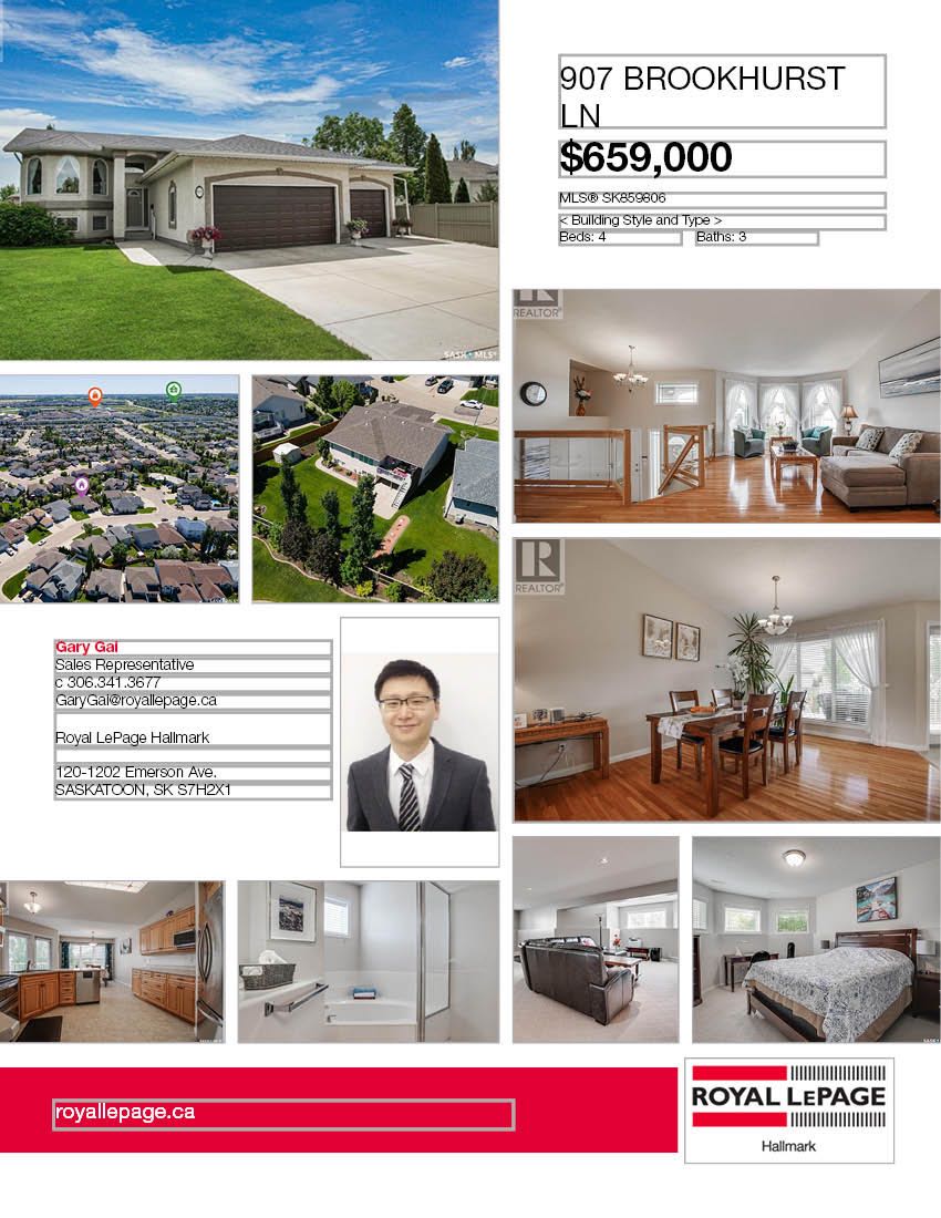 Briarwood小区核心路段近9000尺南向私密大地块1463尺错层独立屋出售。超大3车库外加4车道。保养极佳。4房3卫开放式设计，挑高顶，实木地板枫木厨柜厨房，主卧洗手间带按摩浴缸。地下室大窗户彩光好，房间尺寸足，家庭厅空间大。详情联系Gary Gai 盖王睿