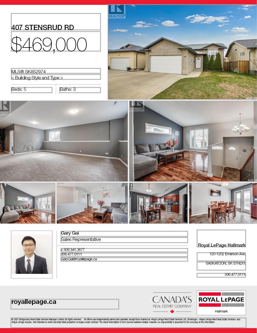 Willowgrove小区2006年建1289尺错层5室3卫独立屋出售。步行近公园，学校，购物。高档装修配置：挑高层高，高配实木地板，大厨房带充足储物空间，枫木橱柜，不锈钢家电，半地下室挑高专业装修有2房1大家庭厅1洗手间。大露台私密院子保养佳。挂牌价格：$469000。