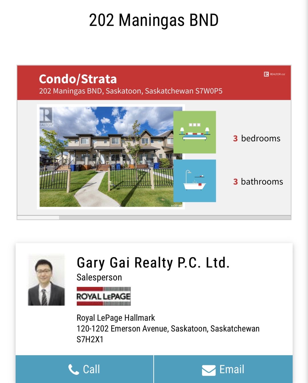 Evergreen 小区2013年建3房3卫联排别墅出售。房屋状况如新，可步行至小学和公园，近购物。一楼客厅宽敞明亮，9英尺层高，高级复合板地板，全花岗岩台面，枫木橱柜，厨房设备齐全。二楼洗衣房，超大主卧带完整洗手间和步入式衣柜。地下室未装修。带中央空调。私密后院，单车库外加一车 - 3