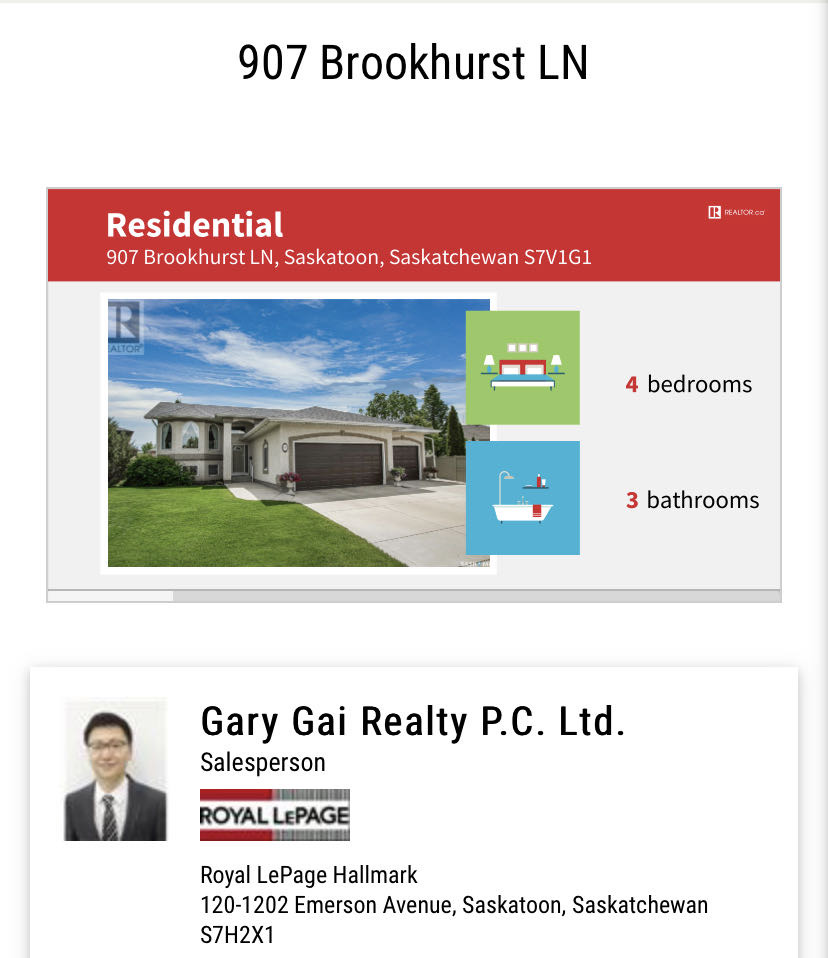 Briarwood小区核心路段近9000尺南向私密大地块1463尺错层独立屋出售。超大3车库外加4车道。保养极佳。4房3卫开放式设计，挑高顶，实木地板枫木厨柜厨房，主卧洗手间带按摩浴缸。地下室大窗户彩光好，房间尺寸足，家庭厅空间大。详情联系Gary Gai 盖王睿 - 3