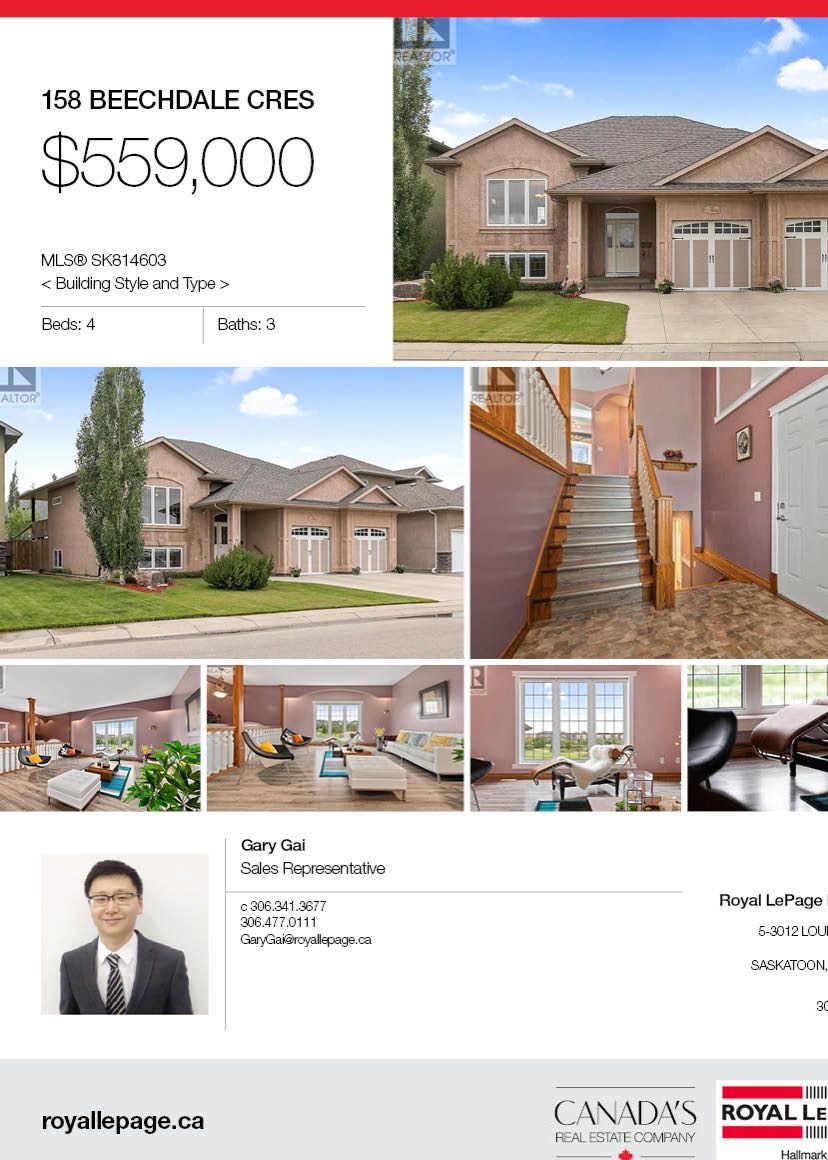 Briarwood小区1476尺错层独立屋出售，面对公园，私密好景致，2008年建，保养极佳。4房3卫，挑高顶，大客厅，大尺寸房间。大院子私密性好。地下室完整装修，大窗户。加大尺寸双车库，室外三车道。另配高效锅炉热水器，新风系统。挂牌价格：$559000 