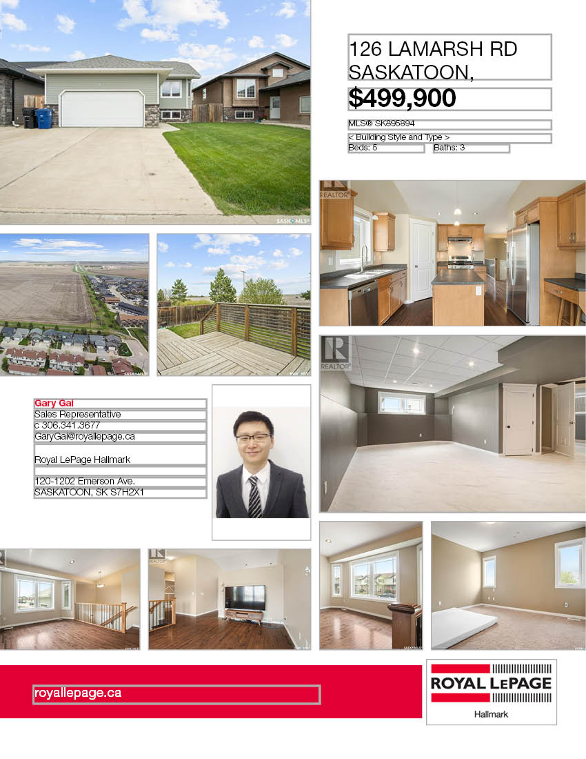 Willowgrove小区5房3卫错层独立屋出售，背靠农地美景，私密无遮挡视野。开放式设计，挑高尖顶，实木地板，枫木厨房带不锈钢家电和角柜，主卧带步入衣柜独立洗手间，半地下室多大窗户9尺层高，2房1超大活动厅外加豪华独立洗手间。双车库带保温，大后院大露台。房屋采光好，保养佳。挂牌