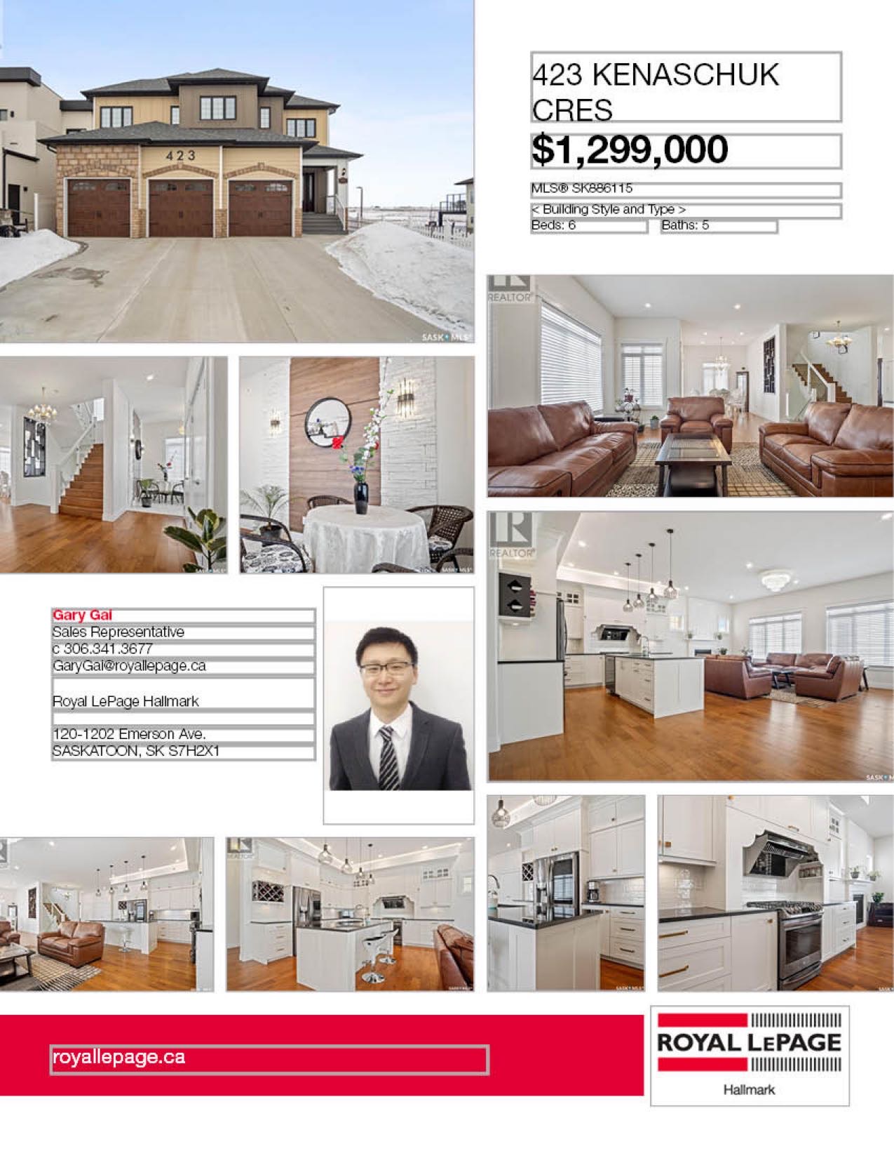 Aspen Ridge小区近3000尺地下室步出式独立屋出售！绝佳位置背靠自然保护野地，绝佳无遮挡小湖景视野。6房5卫3厅2书房，层高10尺，开放式设计，高档装修，天然气炉头，定制厨房橱柜，超大主卧，带私密阳台。地下室步出式2房2卫1大家庭厅。全屋工程木地板，分区温控系统，地下室