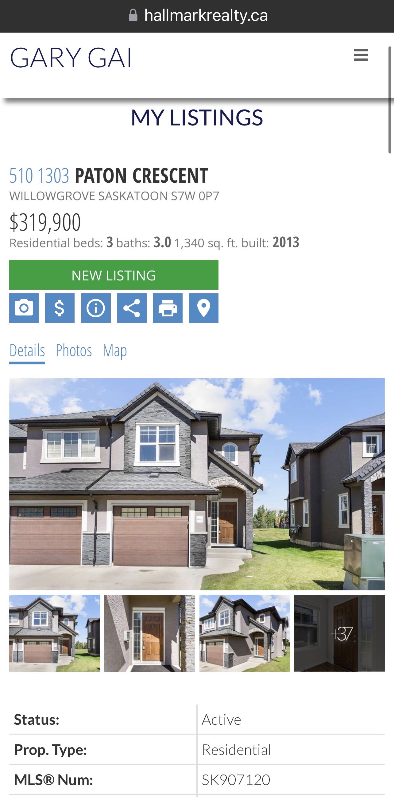 Willowgrove小区多窗大边户1340尺 3房3卫地下室装修安静联排出售。2013年建，步行至小学，购物，公园。背靠私密绿地，好采光，高档装修，新换地板，大理石台面，现代橱柜，不锈钢家电。全新刷漆。二楼3个大房间尺寸足，洗手间带天窗好采光。地下室完全装修有一个大家庭厅一个独 - 3