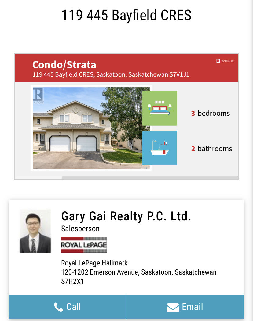 Briarwood小区低密度私密联排出售3房2卫，边户多窗户采光好，安静私密露台绿地，背面没有邻居。二楼三个大尺寸房间，地下室（带窗户）1超大多功能厅，保养如新更新有实木地板等。挂牌价格 $294900。详情联系地产经纪Gary Gai 盖王睿 3063413677 微信：ga - 3