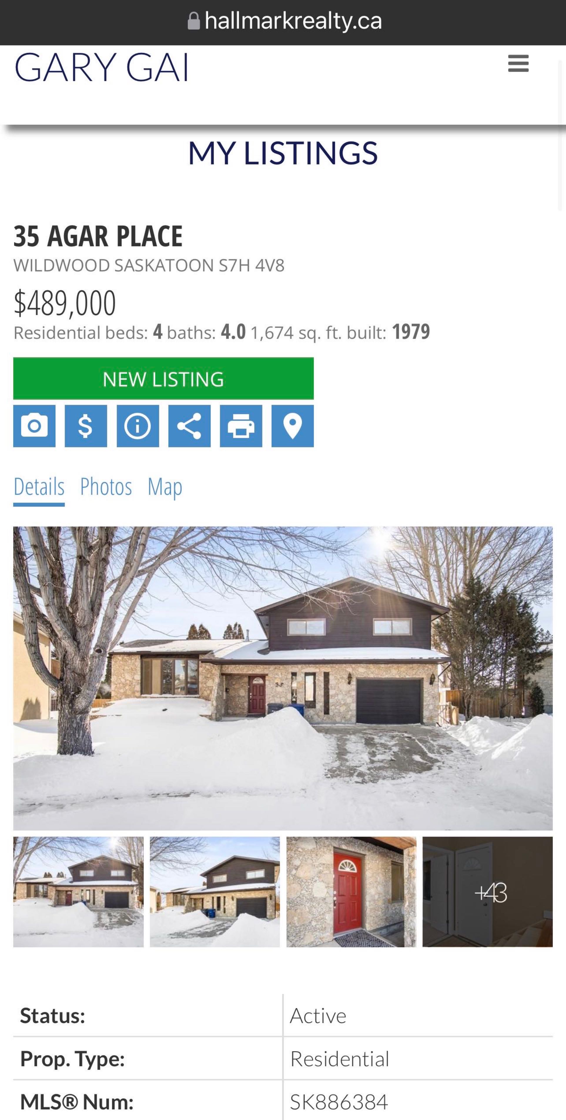 Wildwood小区绝佳cul-de-sac安静私密地段独立屋出售！步行可至两所小学，超市购物。1674尺2层结构4房4卫，好格局，保养好，升级有实木地板，厨房橱柜，大理石台面，不锈钢家电，全新刷漆。单车库双车位，可从房子直接进入。扇形大院子，私密好彩光。挂牌价格 $489000 - 4