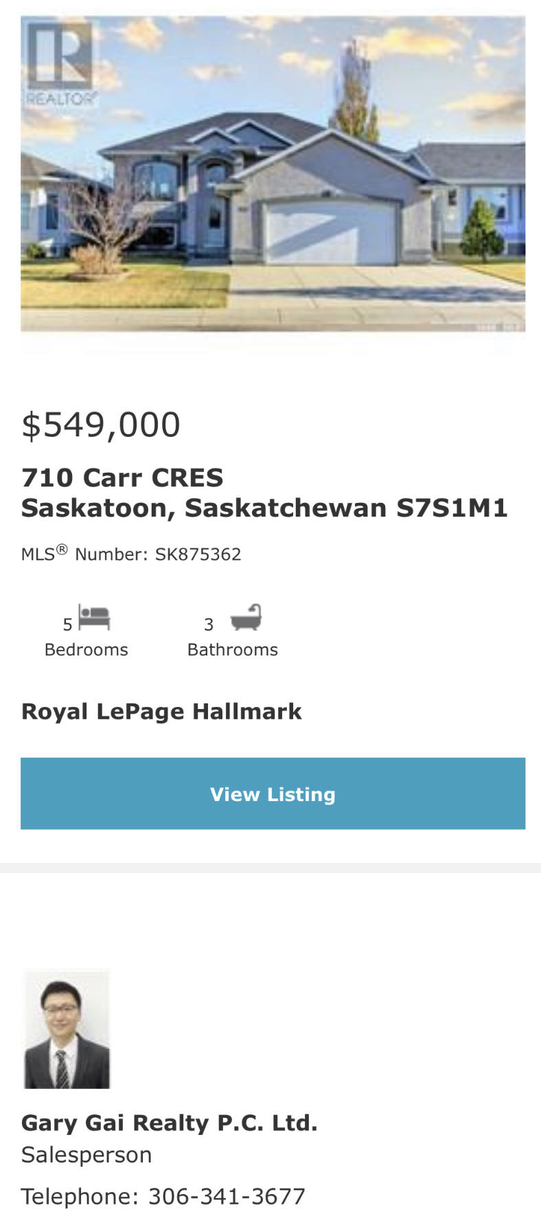 Silverspring小区最优路段之一，背靠公园步道，好风景，好彩光，1423 尺 bi level 错层 5房3卫，Royalty建商，实木地板，多窗户， 上下挑高层高，地下室大窗户，新瓦片，新洗衣烘干机，加大双车库。精心保养。大地块，私密好院子。挂牌价格：549000。有意 - 3