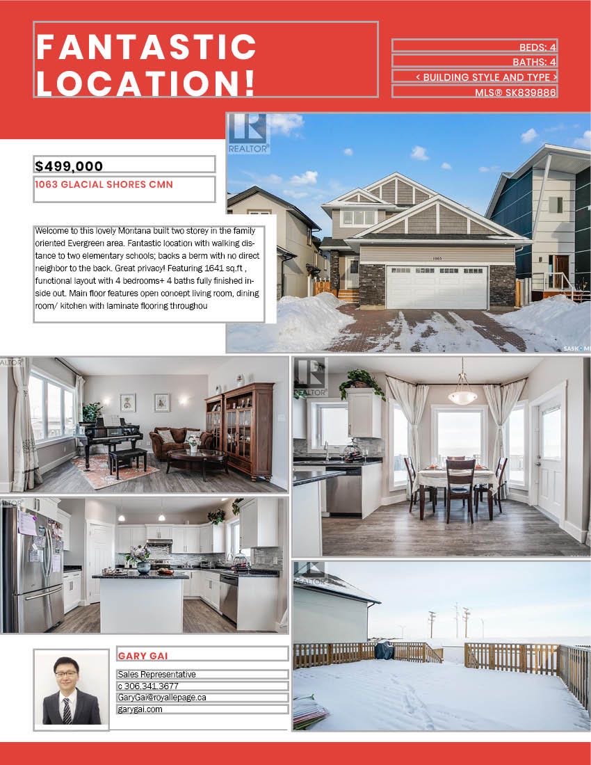 Evergreen小区4房4卫独立屋出售。可步行至两所Evergreen小学。 背靠私密绿化隔离带，采光极好，无遮挡视野好，一手房主，保养如新，不锈钢家电，大窗户，开放式大厨房带充足储物空间。二楼3个大房间，主卧带独立洗手间明卫。地下室专业装修有1房1多功能厅1卫。