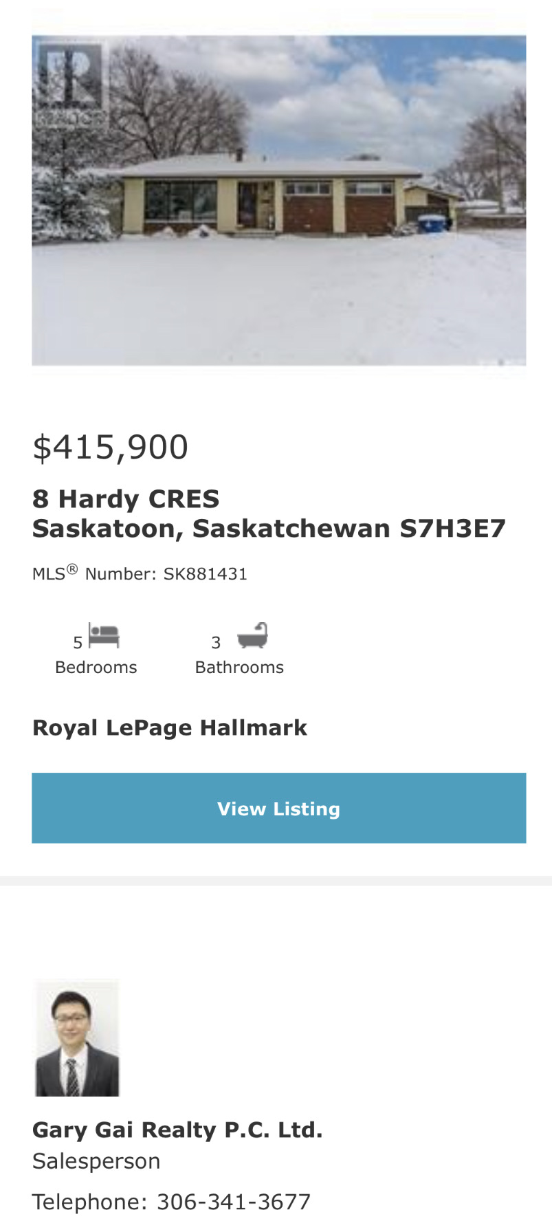 5房3卫1452尺独立屋位于Greystone Heights小区好地段步行至小学,8街购物。超大扇形地块近万尺。全新刷漆，配有实木地板，升级枫木厨房，翻修洗手间，部分新换复合地板，锅炉瓦片2014年换，二楼有独立超大卧室附带洗手间，地下室装有一房一厅一卫。双车库外加超大车 - 3