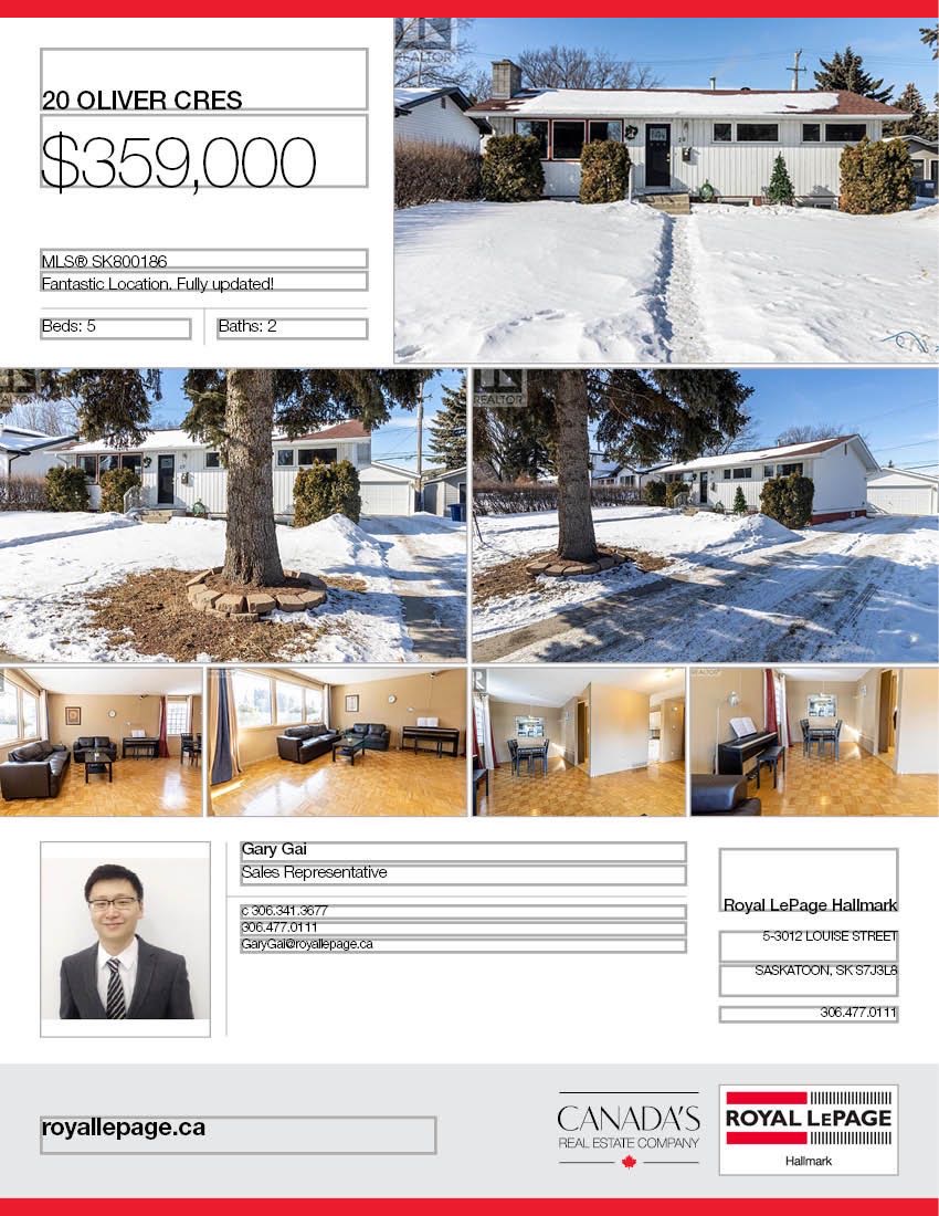 Greystone Park 完全更新独立屋5房2卫出售。大地双车库，实木地板，升级卫浴，更新窗户，瓦片，锅炉，热水器，独立出入口地下室大窗户/步行小学，8街，superstire购物。开价：$359000 有意请联系地产经纪Gary Gai 3063413677 微信：gary