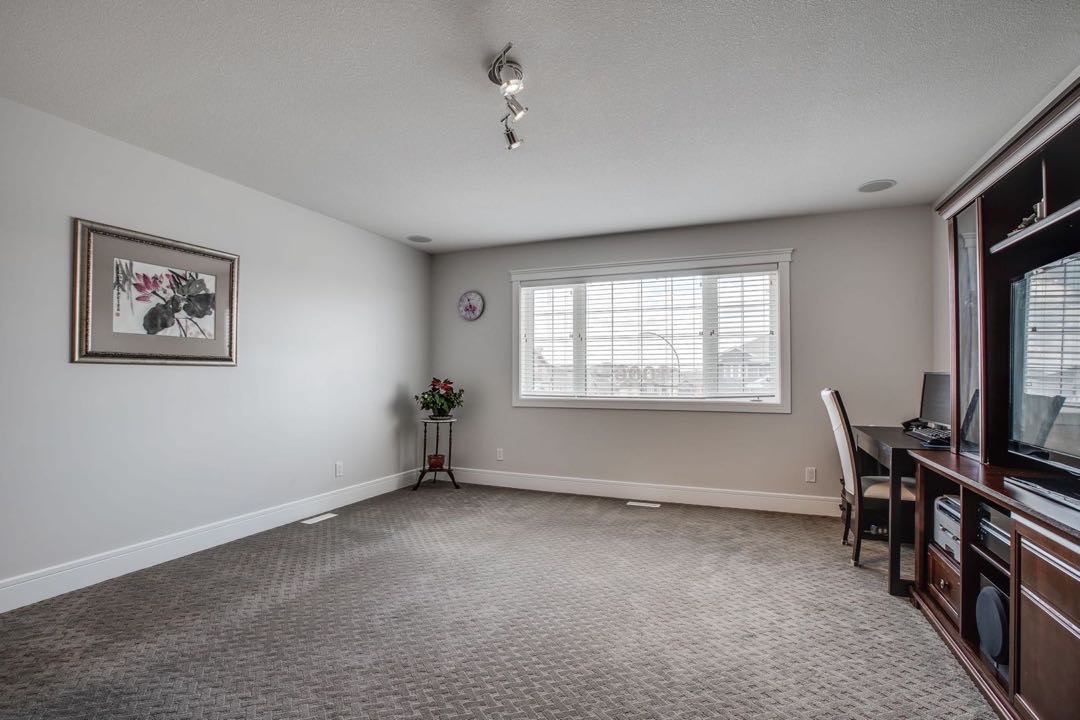 Willowgrove小区2011年建1912尺4室4卫+bonus多功能厅独立屋出售。前MontanaHomes样板间，近公园，学校，购物。高档装修，升级配置：9尺加高一楼和地下室层高，卧室全实木地板，全大理石台面厨房和洗手台，枫木橱柜，天然气壁炉造型墙，高档Bosch家电 - 7