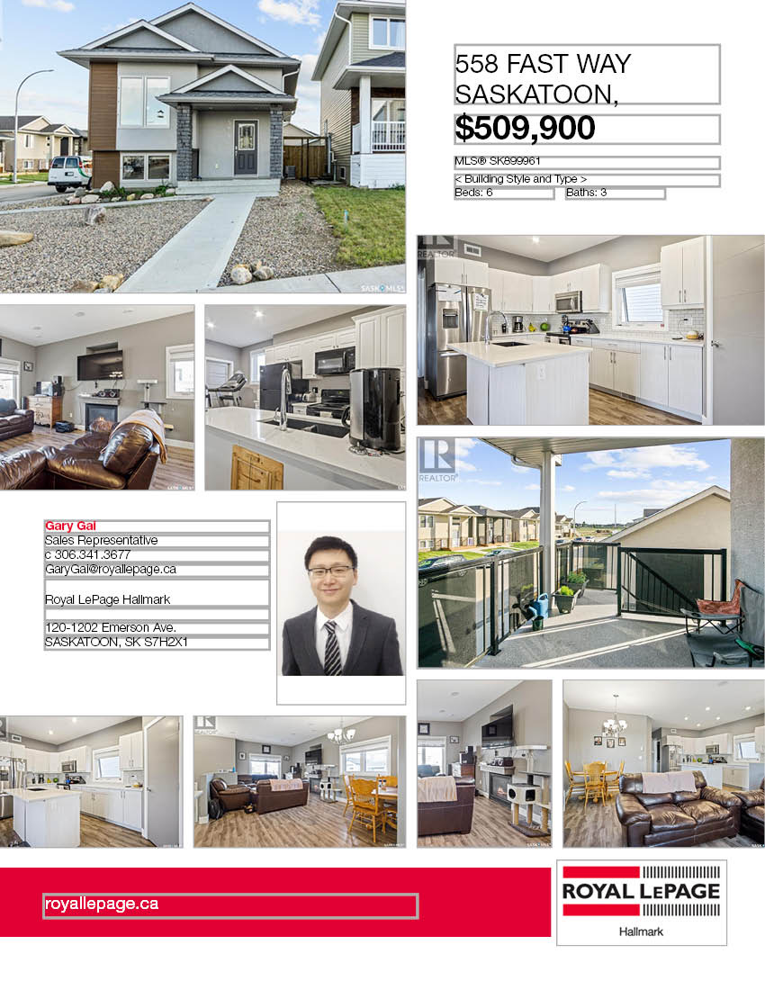 Aspen Ridge小区1165尺错层独立屋出售，本地西人业主，6房3卫，半地下室大窗带合法出租1厨1厅 2房间1卫分电表，独立出入独立洗衣烘干，独立热水器换风系统，另有1大厅或者房间用于主层住户使用，高档装修，全屋9尺，大理石台面，升级厨柜，双车库，拐角地块多停车位，带顶露台